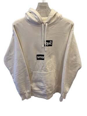 Used Supreme Comme des Garcons SHIRT Split Box Logo Hooded Sweatshirt