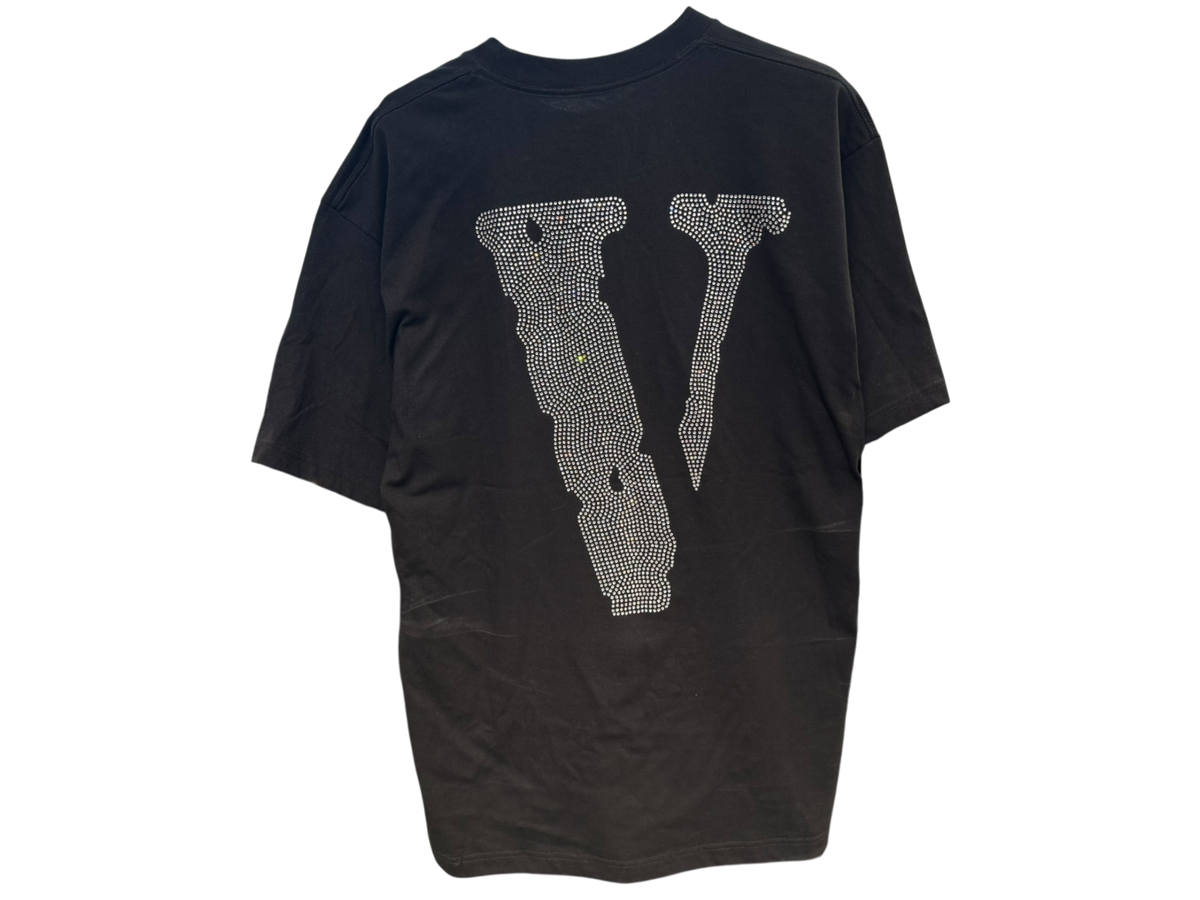 VLONE Friends Rhinestone Black T-Shirt