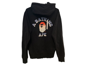 A Bathing Ape Black Japan Print Hoodie
