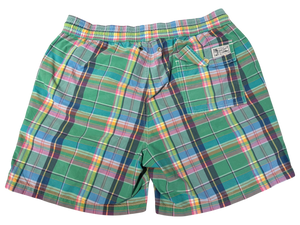 Used Ralph Lauren Plaid Swimming Shorts