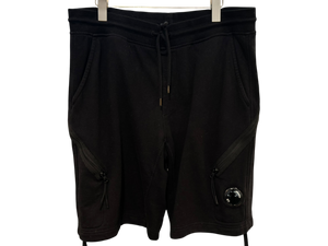 Used C.P. Company Diagonal Raised Fleece Shorts