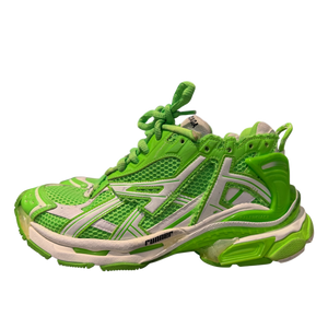 Used Balenciaga Runner Fluo Green