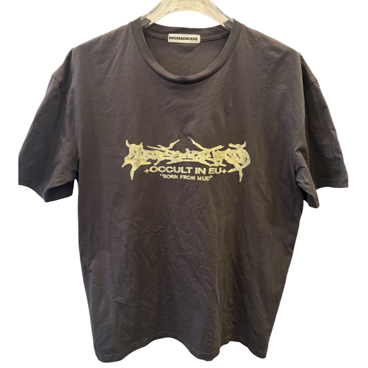 Bigbadkids Born From Mud Tee Black