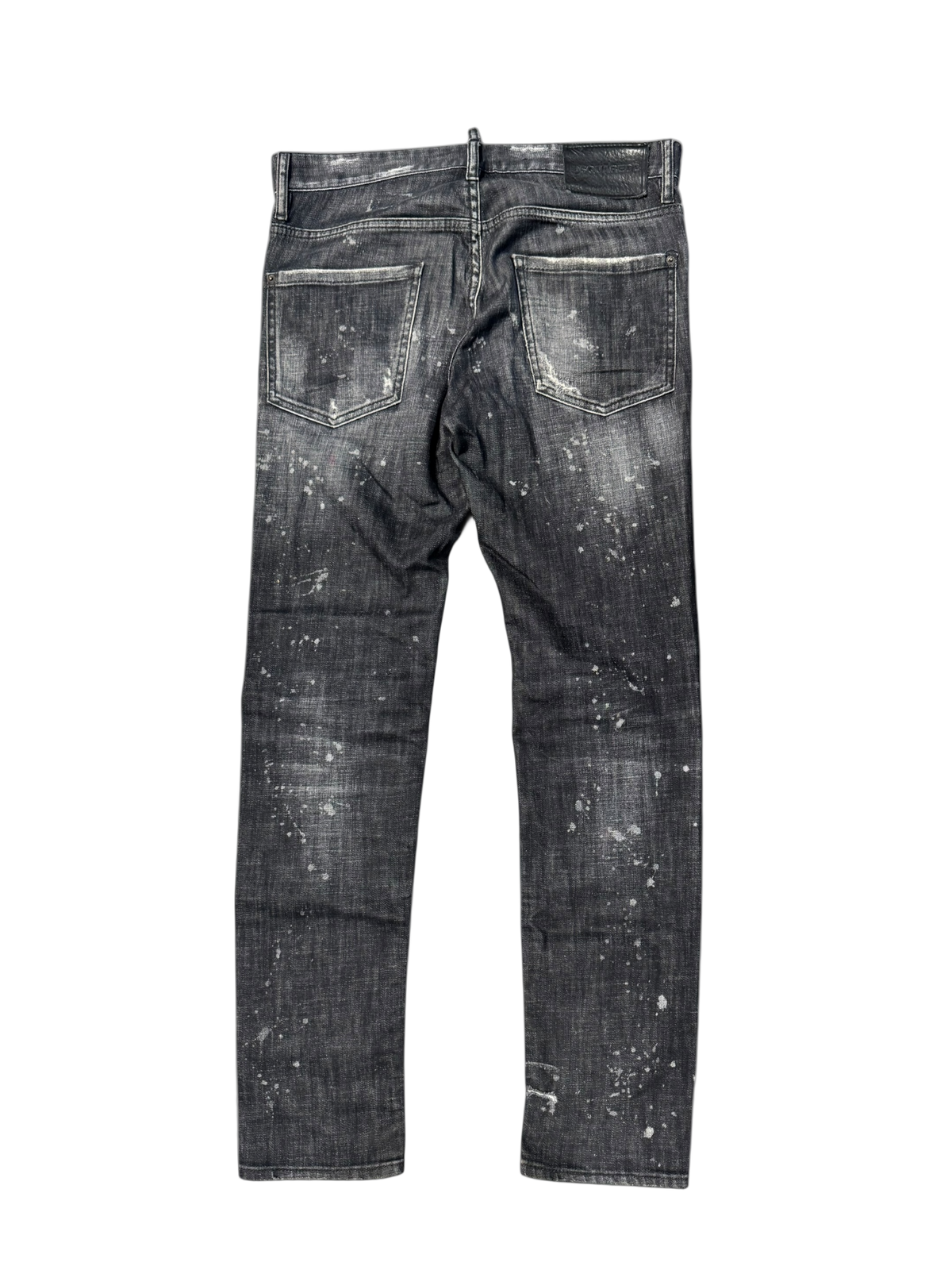 Used Dsquared2 Distressed High Waist Skinny Jeans