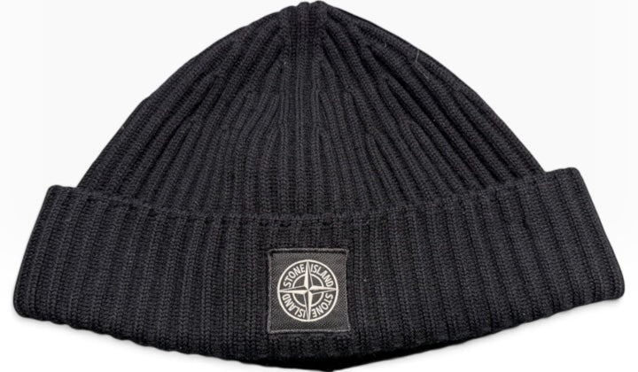 Stone Island Beanie Black