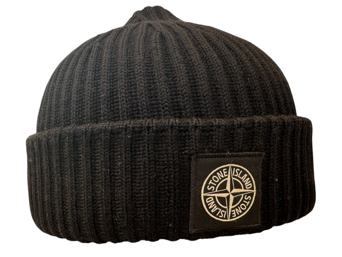 Stone Island Beanie Black