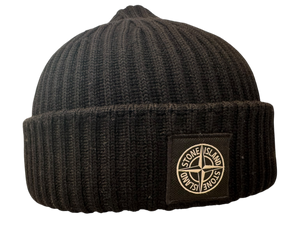Stone Island Beanie Black