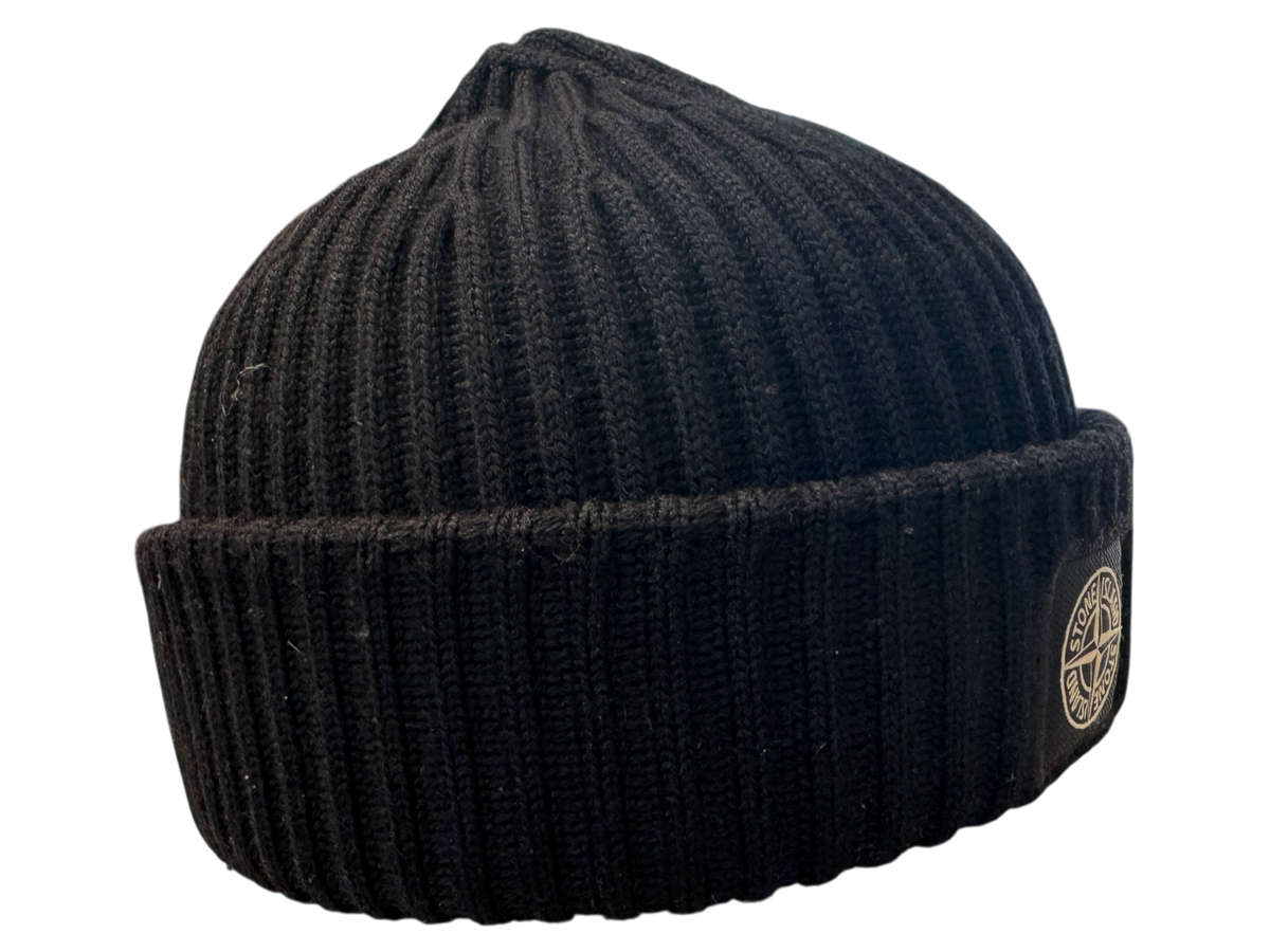 Stone Island Beanie Black