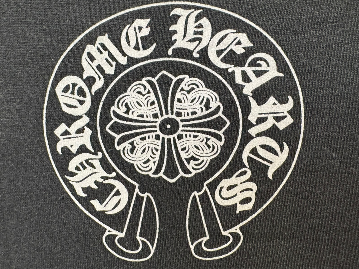 Used Chrome Hearts Vintage Wine Dagger Long Sleeve Shirt