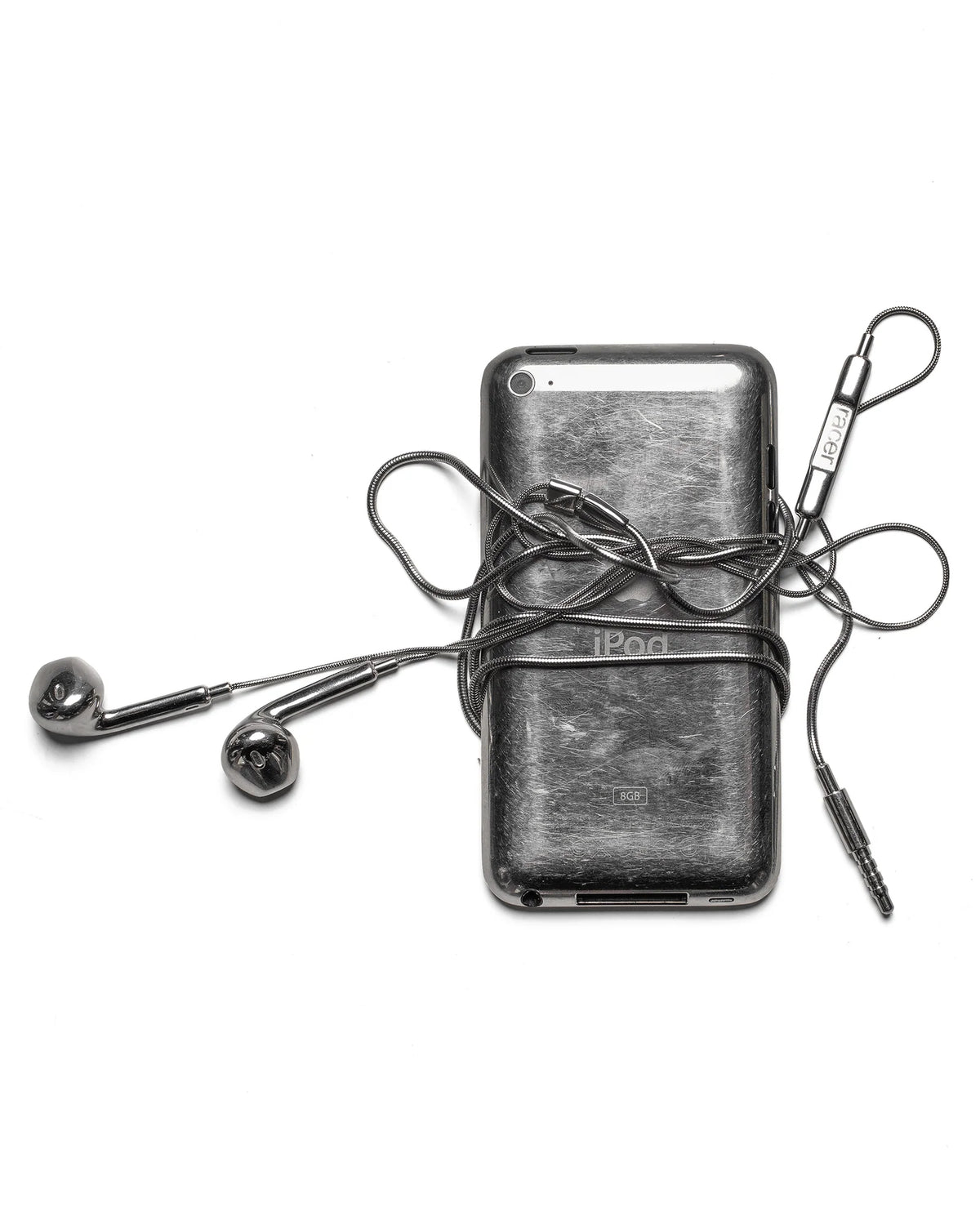RacerPods Necklace Silver