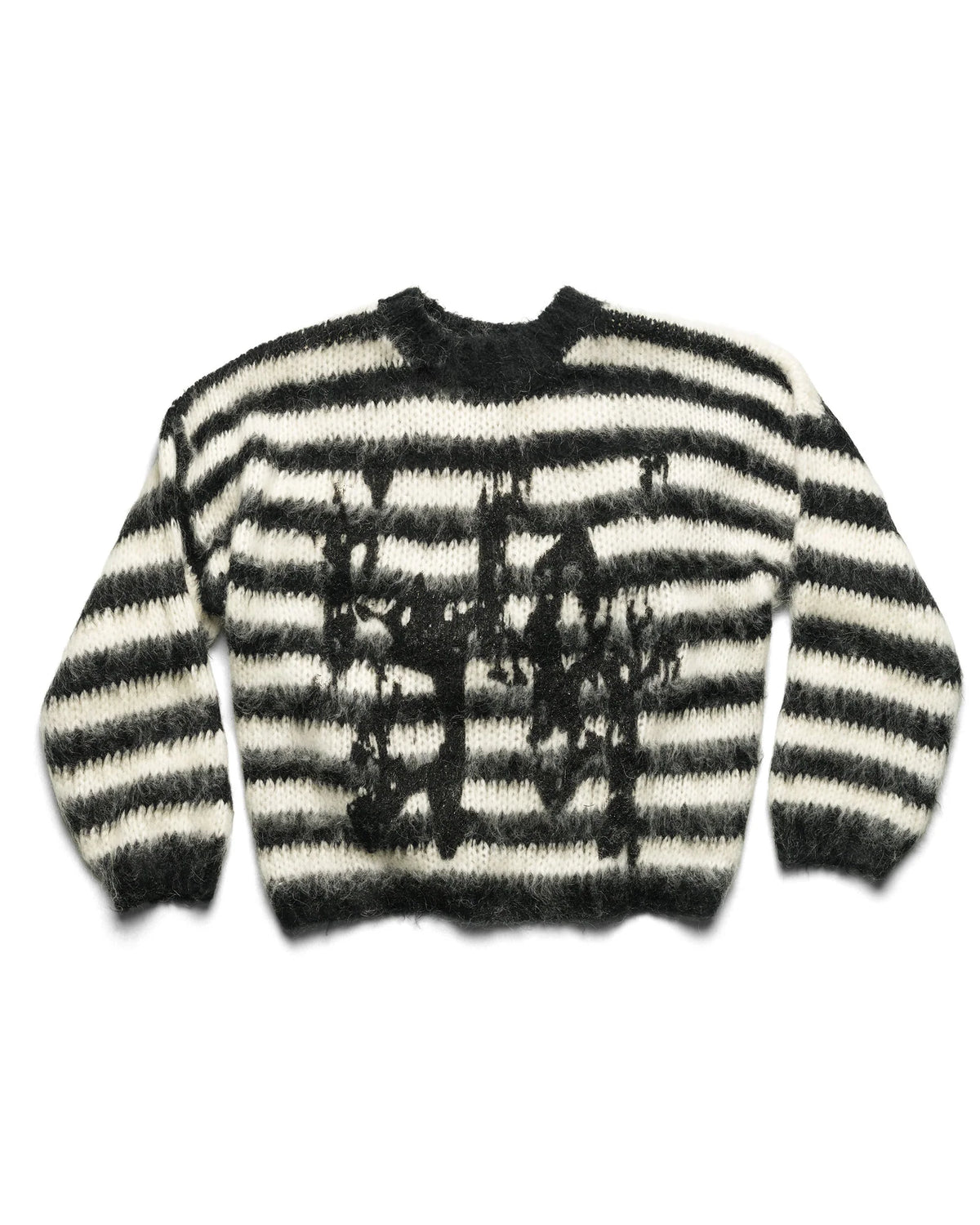 Racer Mohair Stripe Sweater