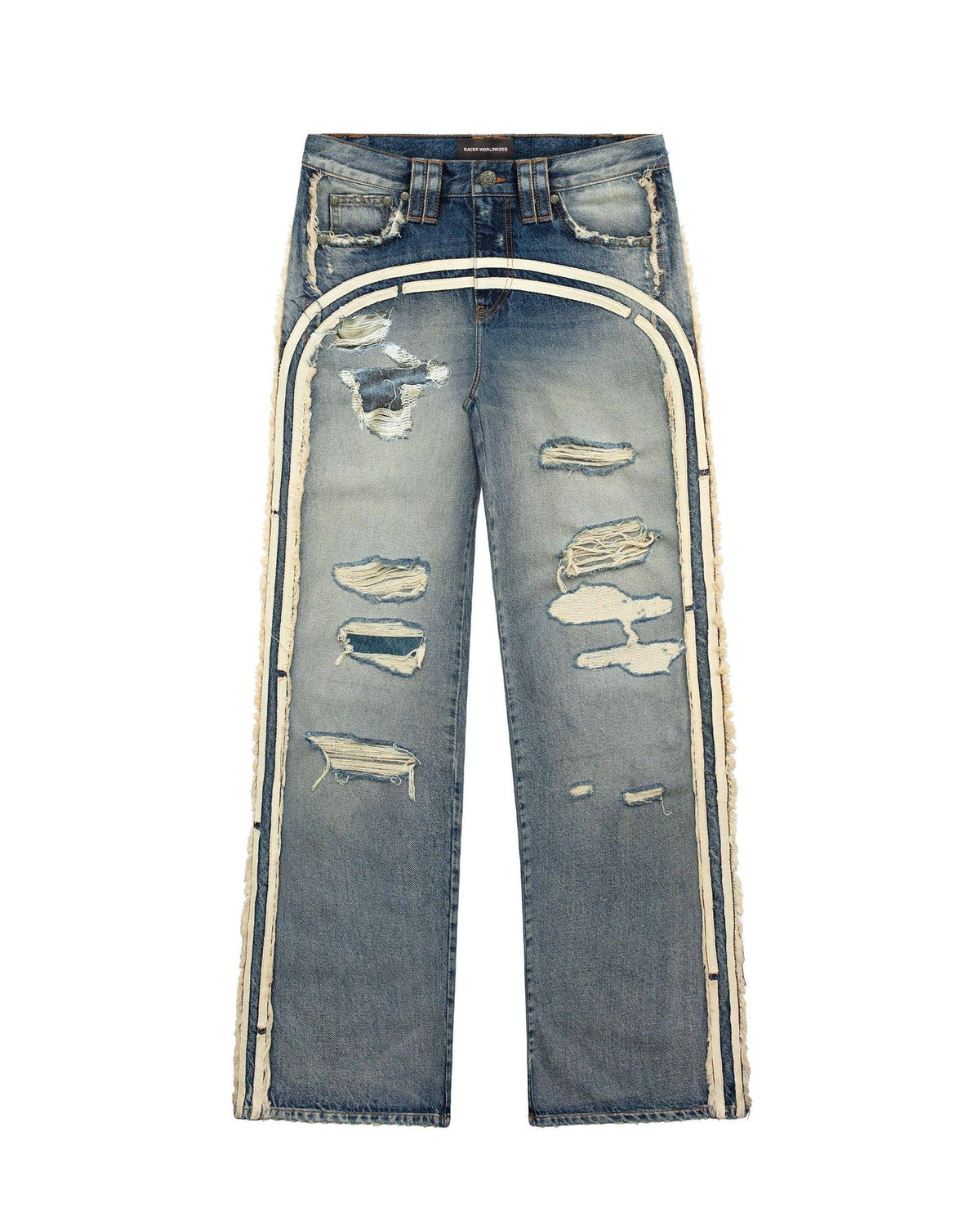 Racer Track Jeans