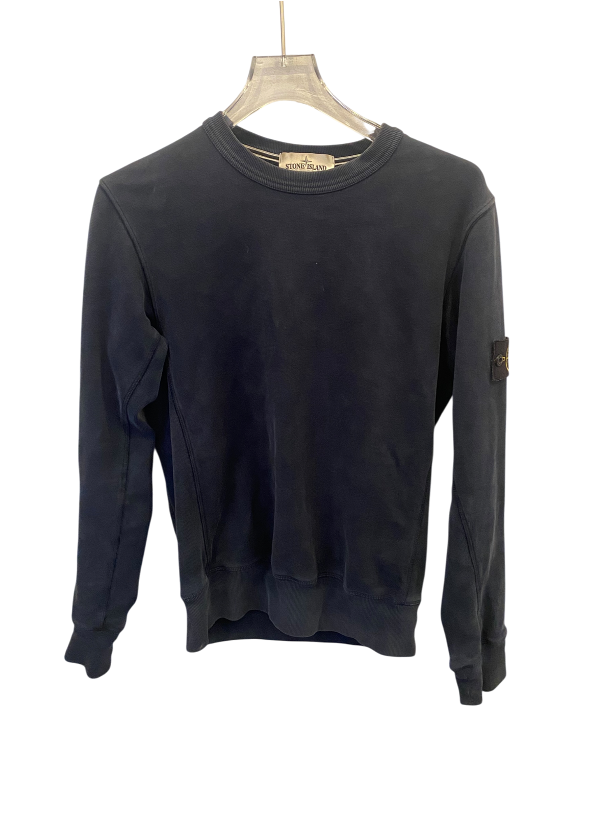 Used Stone Island crewneck navy