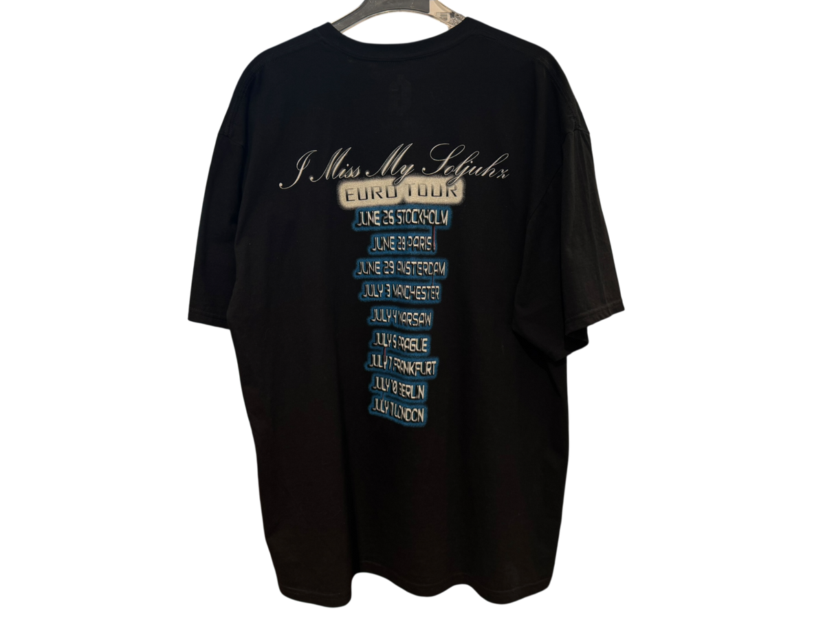 Used Goth Money Records Europe Tour Tee (Signed)