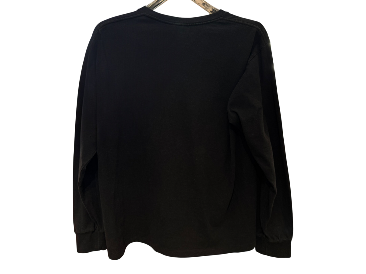 A Bathing Ape Ape Head Longsleeve Black