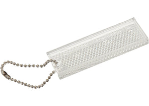Supreme Reflective Keychain Clear