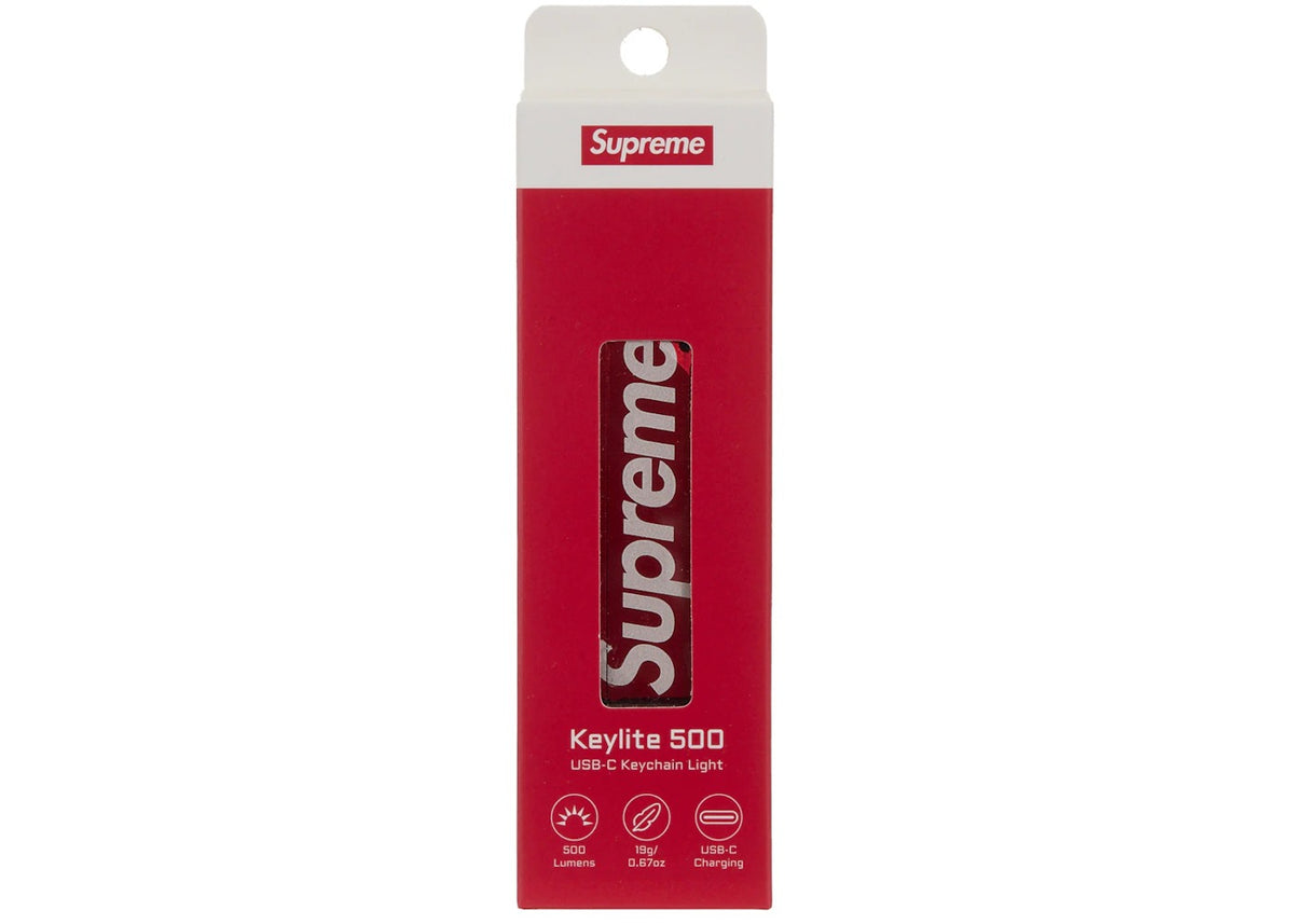 Supreme ACEBEAM Flashlight Keychain Red