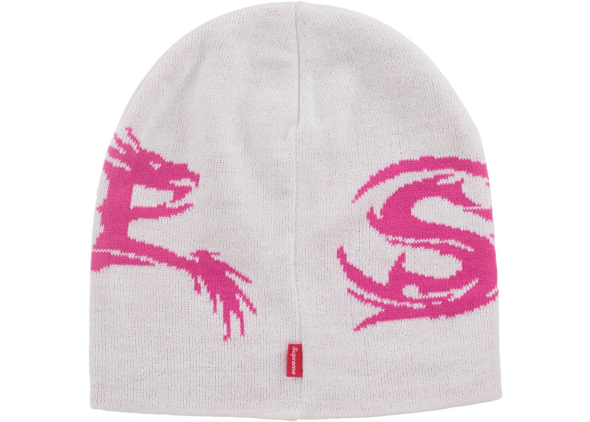 Supreme Dragon Beanie (FW26) Heather Grey