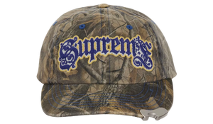 Supreme Bottle Opener 6-Panel Hat Brown Camouflage