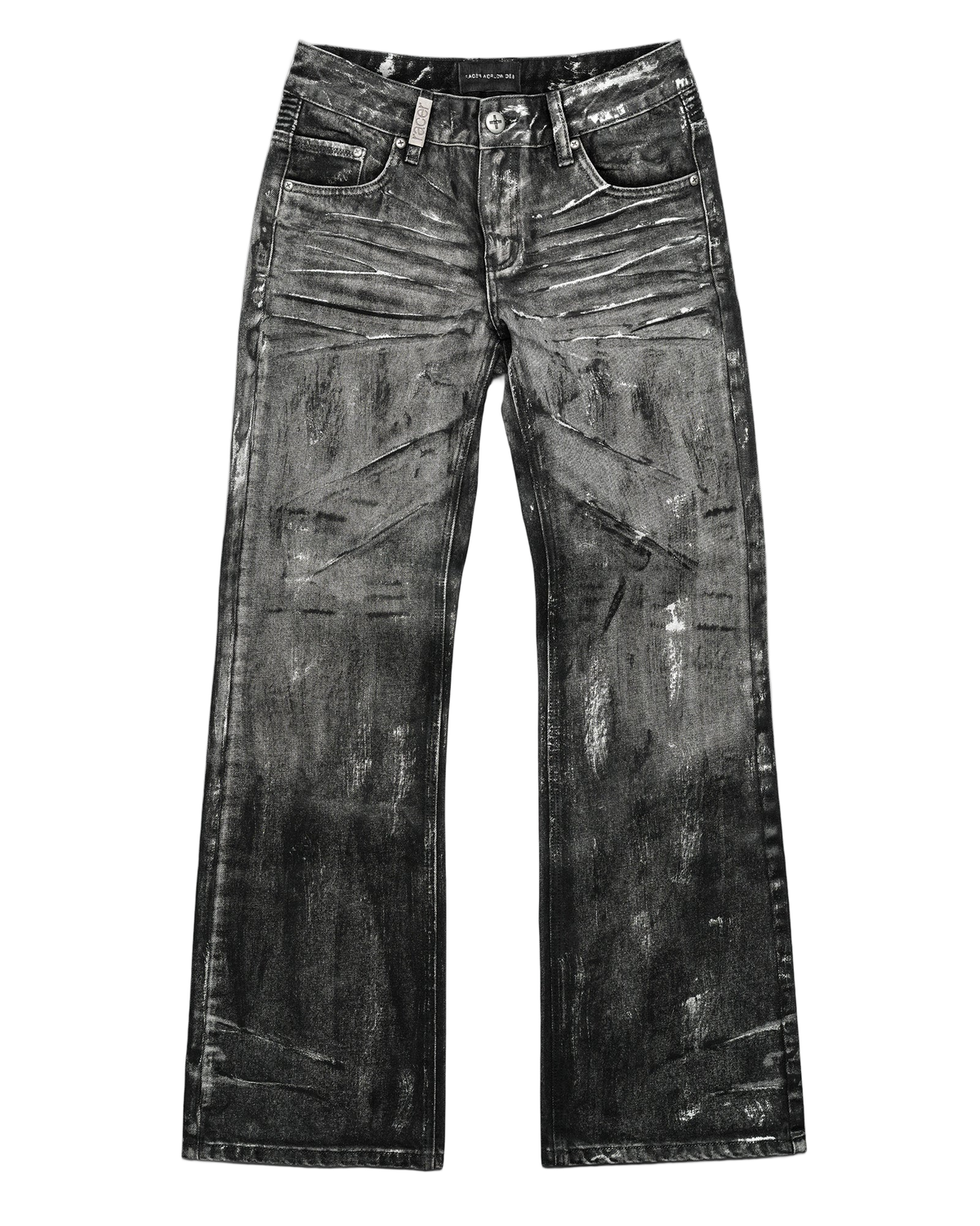 Racer Grey Vintage Waxed Denim