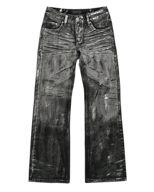 Racer Grey Vintage Waxed Denim