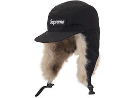 Supreme GORE-TEX Earflap Camp Cap Black