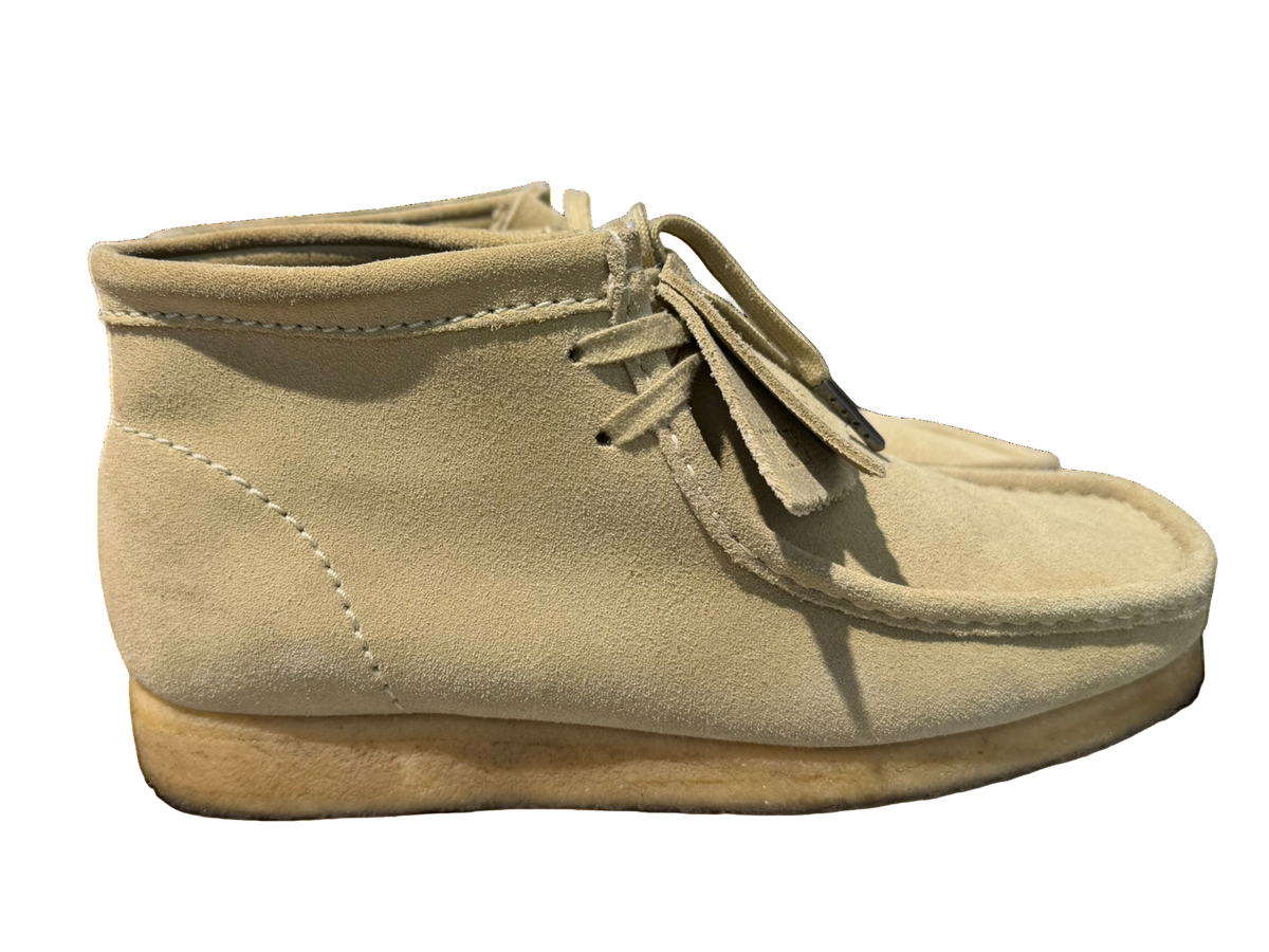 Used Clarks Originals Wallabee Boot Maple Suede