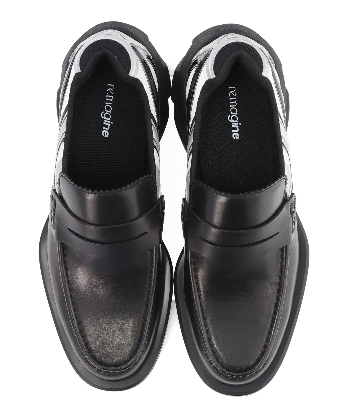 Remagine Loafer Launch Black White Silver