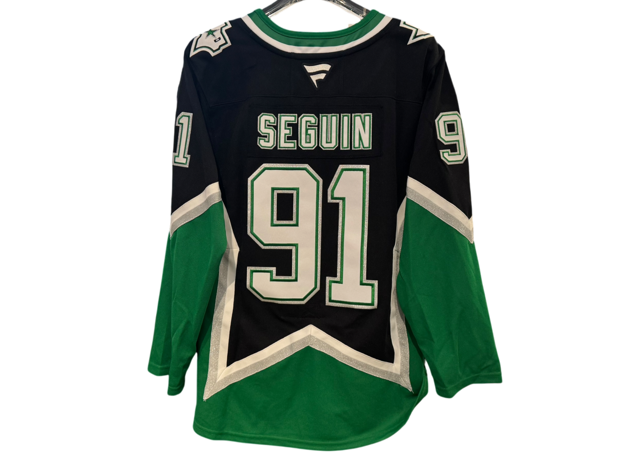 Fanatics Dallas Stars Tyler Seguin Fanatics Black Alternate Premium Jersey