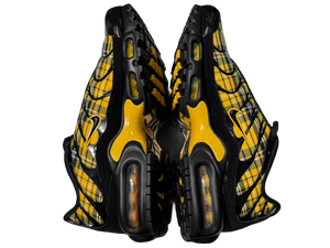 Nike Air Max Plus Black Yellow Ochre Plaid (Women's)