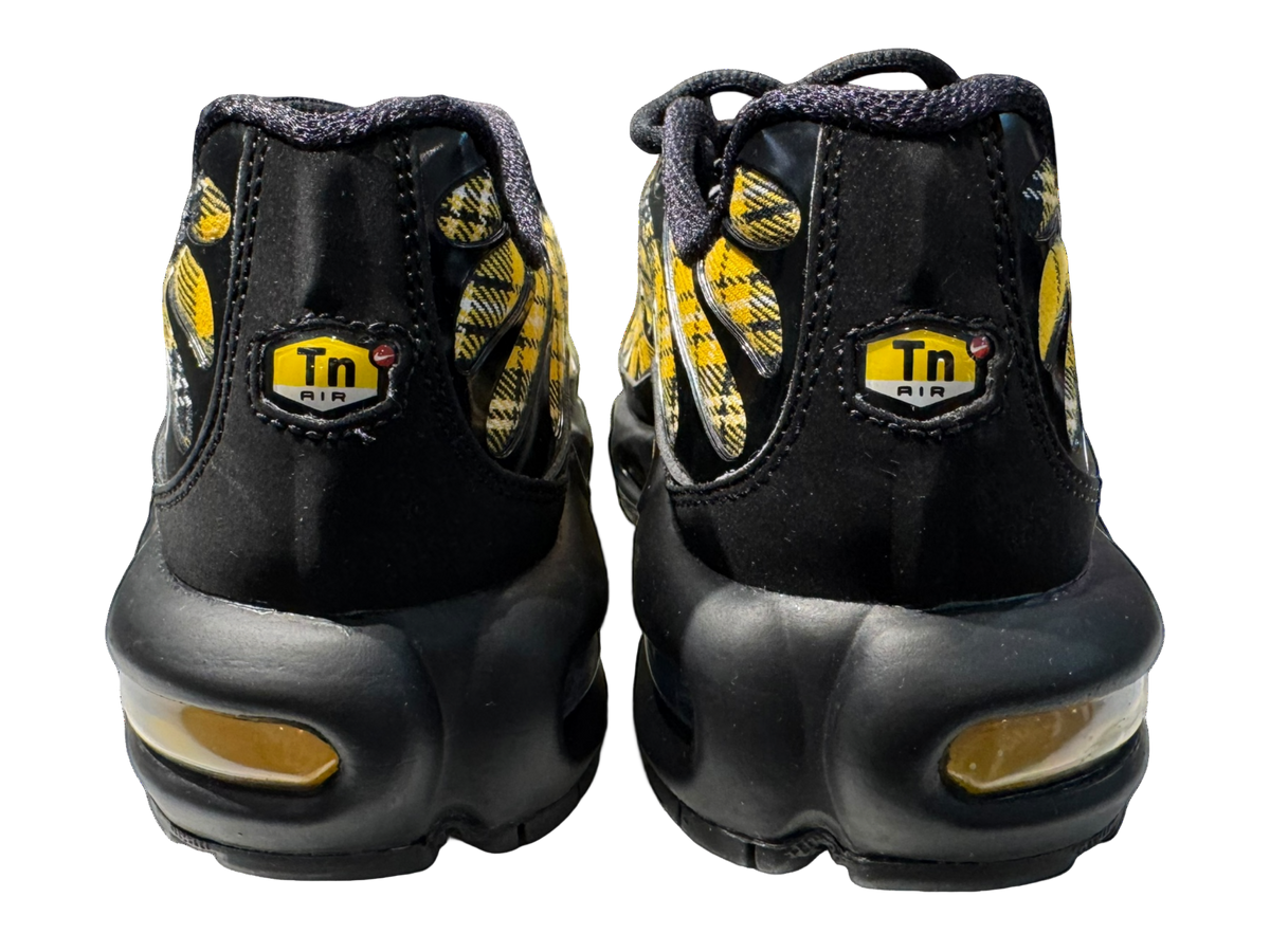 Nike Air Max Plus Black Yellow Ochre Plaid (Women's)