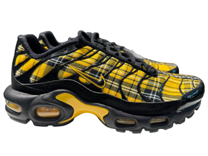 Nike Air Max Plus Black Yellow Ochre Plaid (Women's)