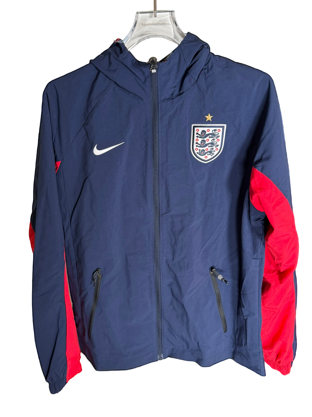 Nike England Tech Woven Jacket Navy/Red