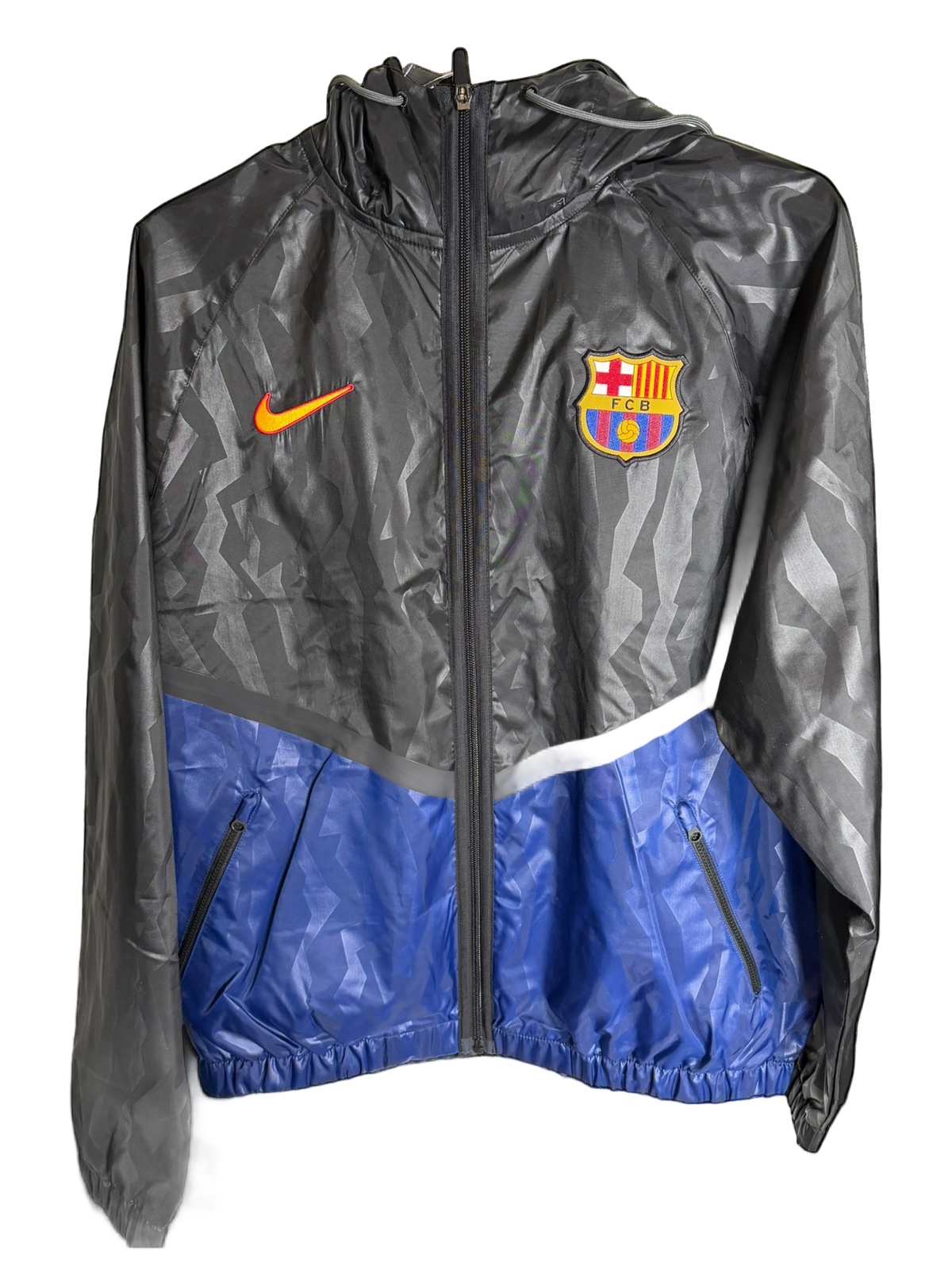 Nike FC Barcelona Anthem Jacket Black/Blue