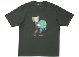 Uniqlo KAWS UNIVERSE UT Graphic T-shirt Gray