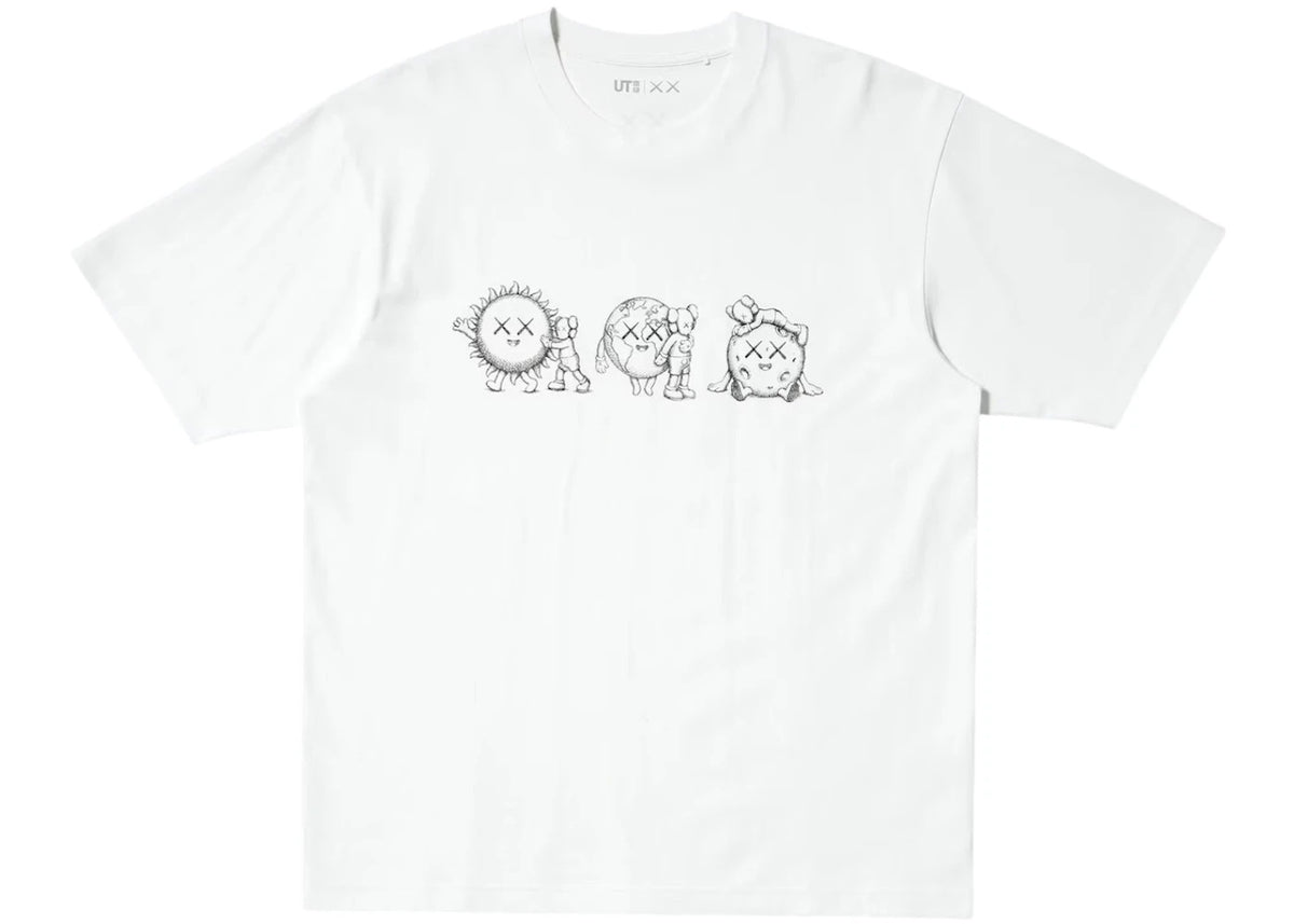 Uniqlo KAWS UNIVERSE UT Graphic 493511 T-shirt White