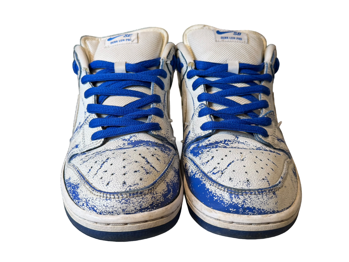 Used Nike SB Dunk Low Premium White Game Royal