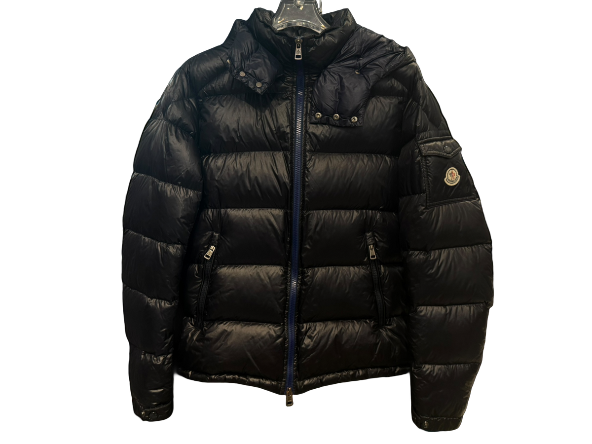 Used Moncler Zin Down Jacket Navy