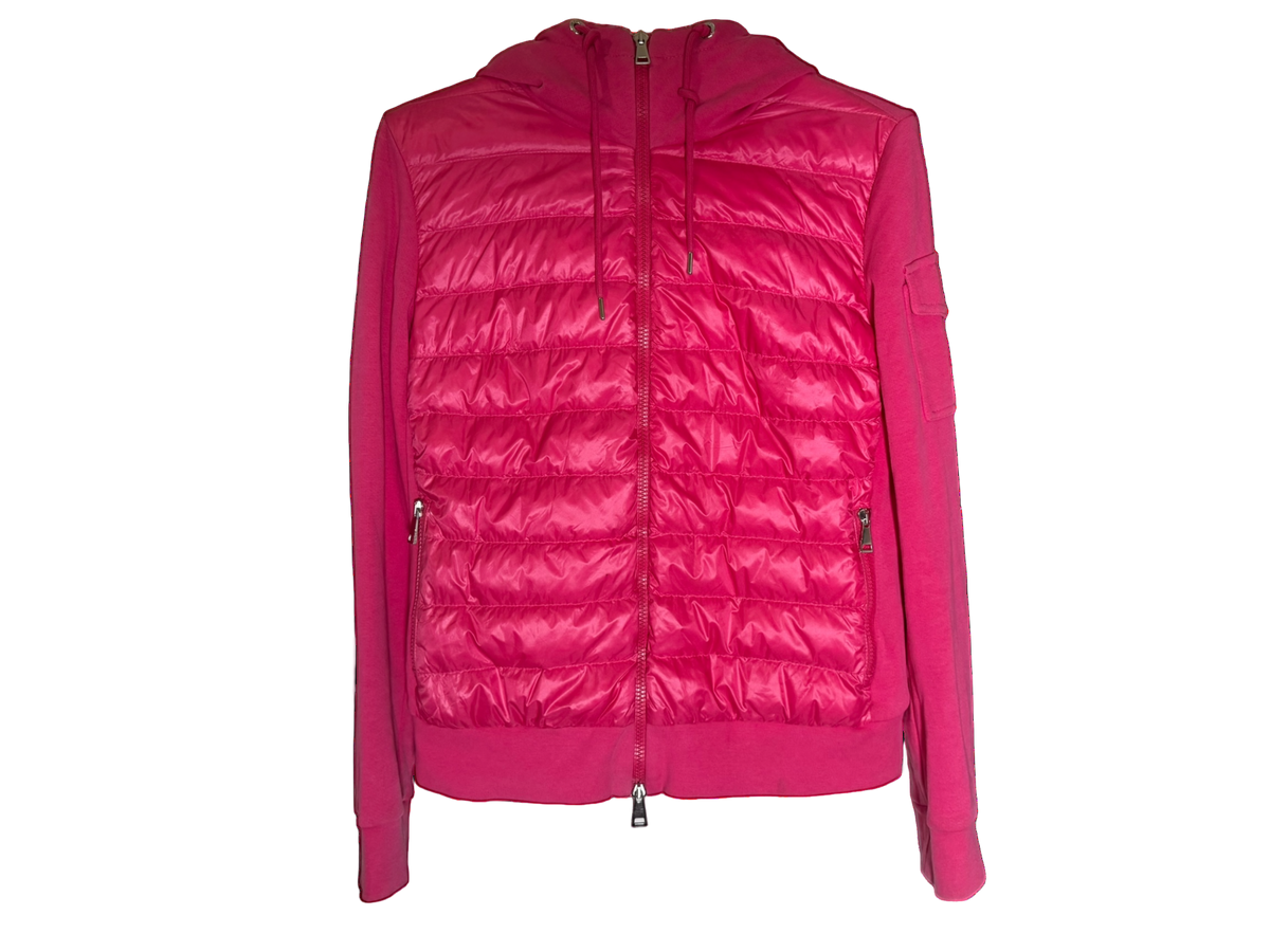 Used Moncler Maglia Cardigan Tricot Pink