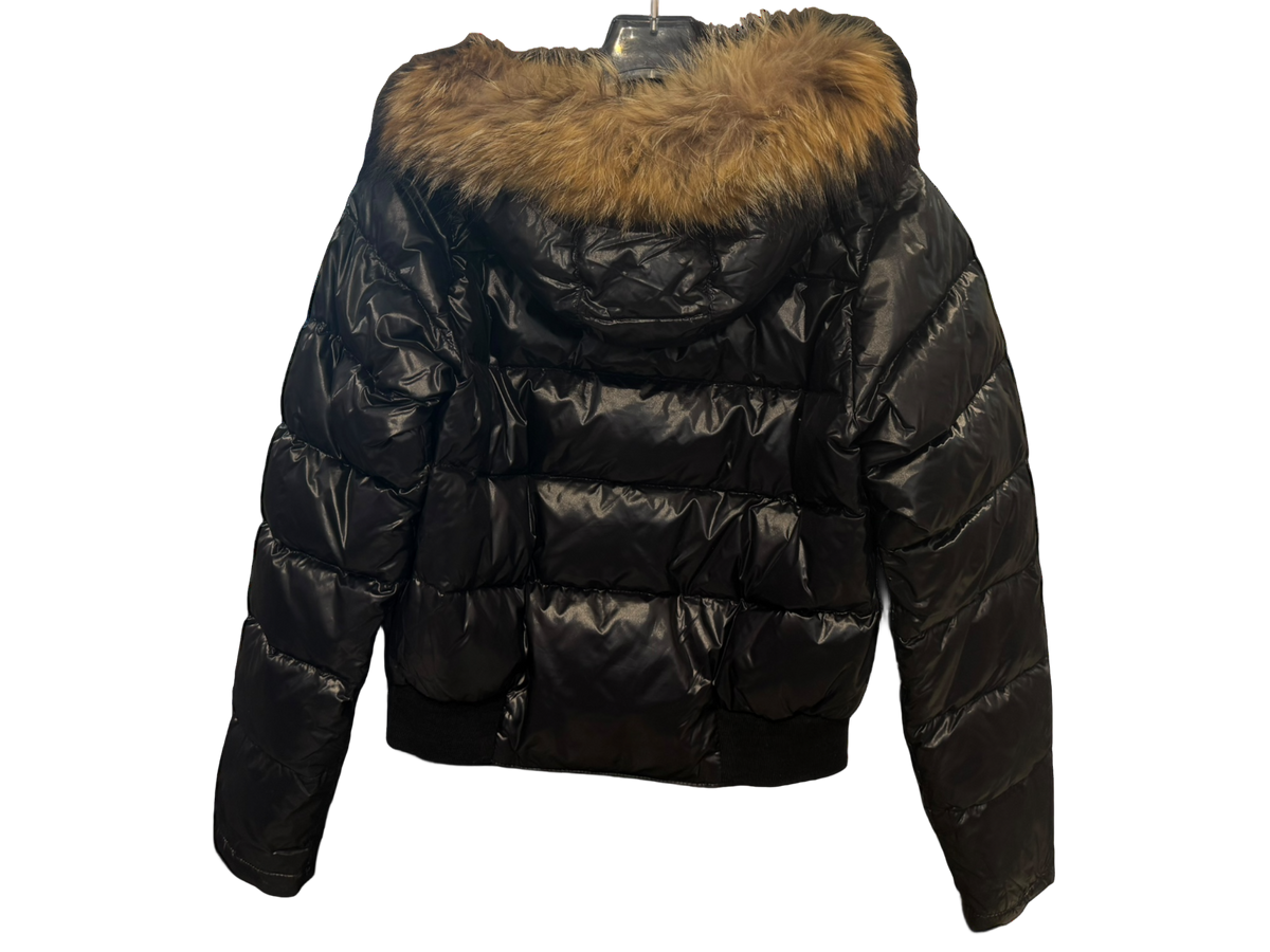 Used Moncler Women's Albertina Down Jacket Fur