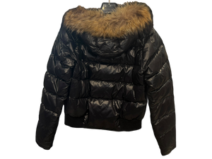 Used Moncler Women's Albertina Down Jacket Fur