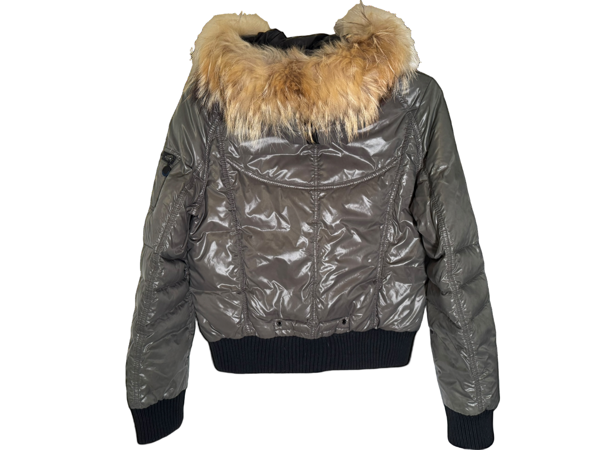 Used Moncler Georgia Down Jacket Green