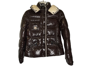 Used Moncler Women's Quincy Down Jacket Brown