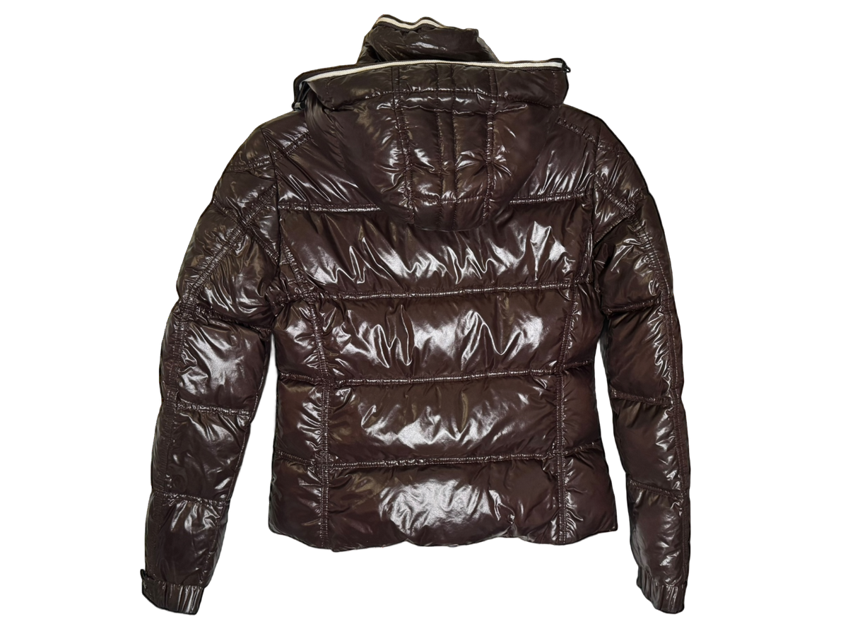 Used Moncler Women's Quincy Down Jacket Brown