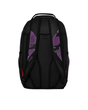 Sprayground Purple Flocked Camo Backpack