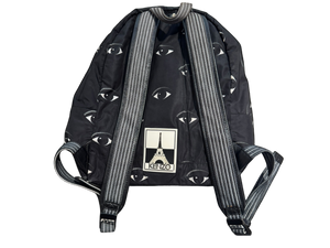 Used Kenzo Black Multi Eyes Backpack