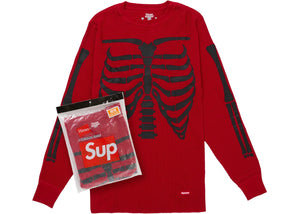 Supreme Hanes Bones Thermal Crew FW26 (1 Pack) Red