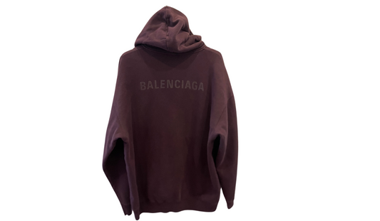 Balenciaga Used Balenciaga burghundy hoodie  - 1126241623