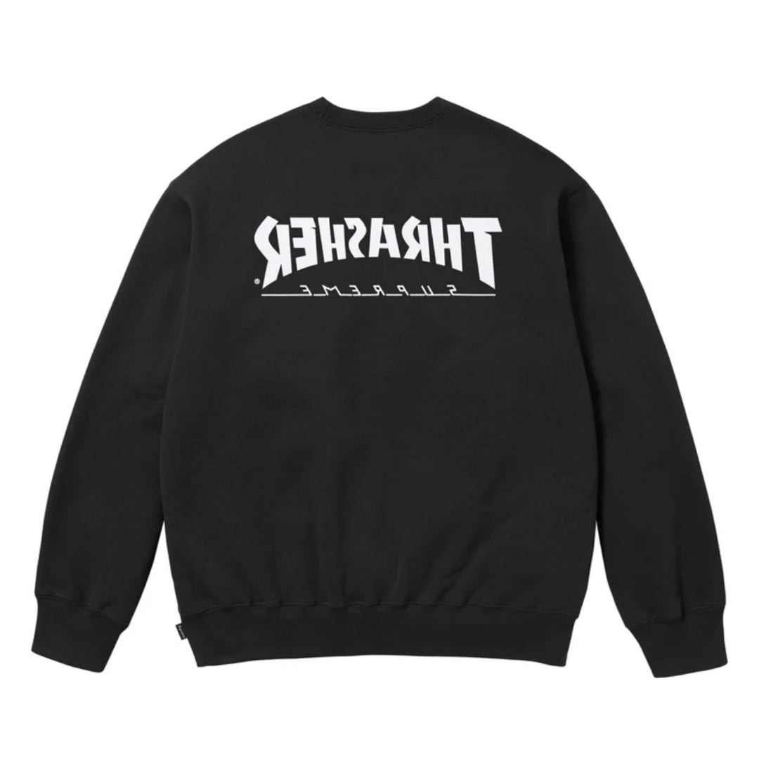 Supreme Thrasher Harold Crewneck Black – hypebeastbaltics
