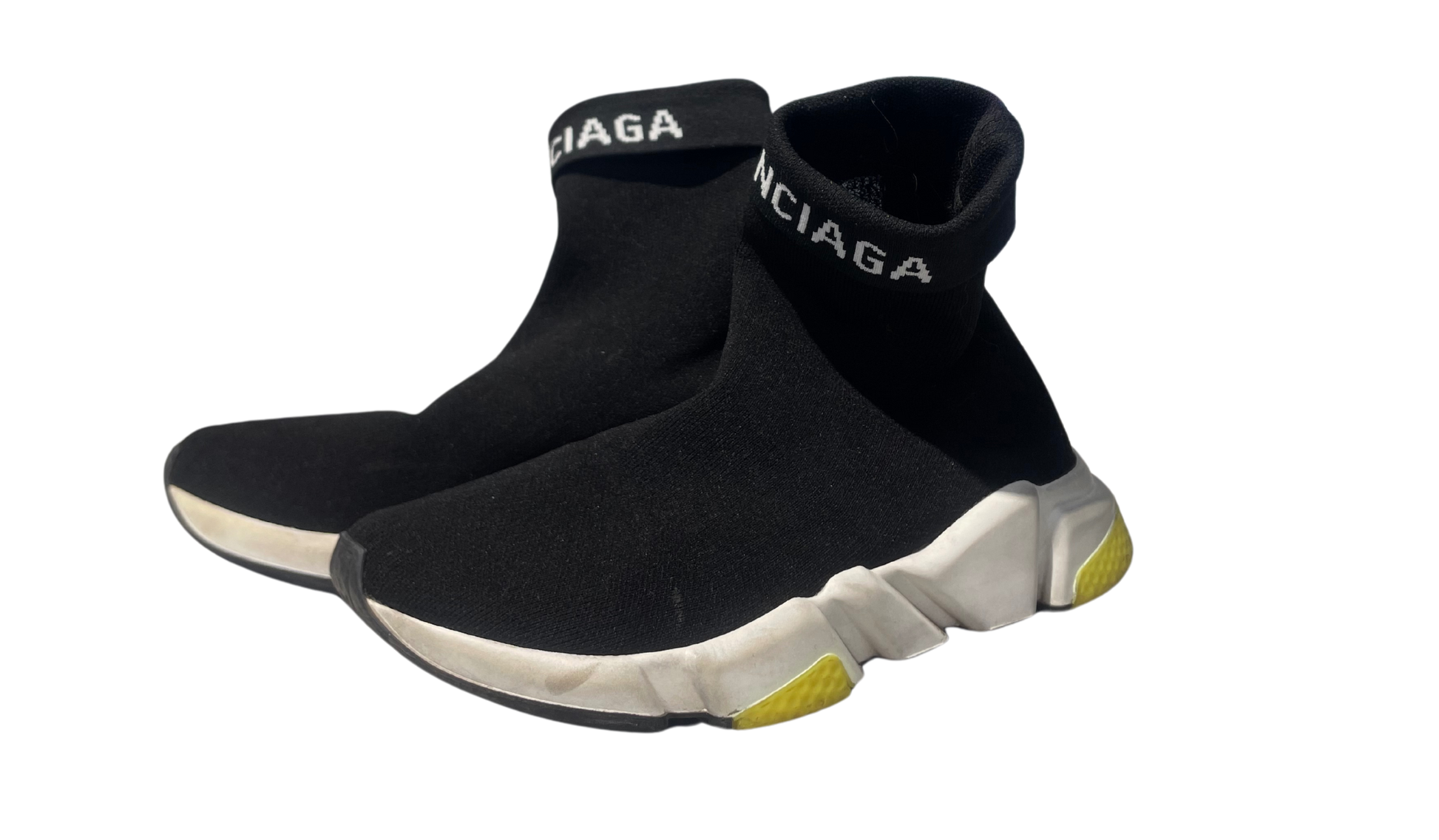 Balenciaga Used Balenciaga speed runner black yellow - 1126241623